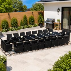 21 Piece Outdoor Dining Set - Quality and Comfort