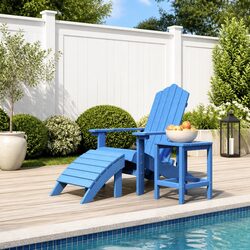Adirondack Chair Set - Stylish, Comfortable & Easy Care
