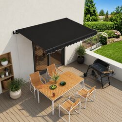 Compact and Functional Automatic Retractable Awning 450x300 cm
