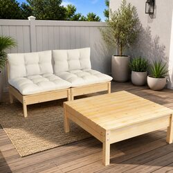 Compact and Durable Garden Lounge Set