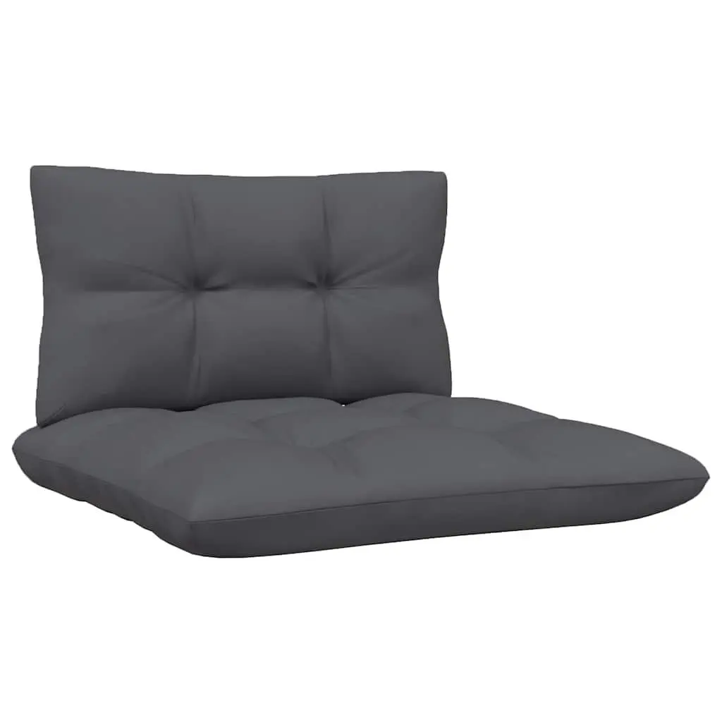 Garden Lounge Set 4 Piece Outdoor Furniture Patio Pinewood with Cushions