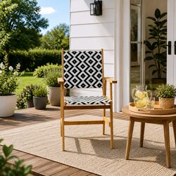 Brown Outdoor Garden Chairs Set of 8 for Your Space