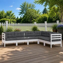 Compact and Stylish 6-Piece Modular Lounge Set