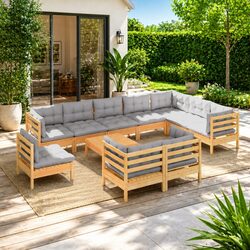 Compact and Stylish Garden Lounge Set