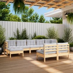 9 Piece Outdoor Lounge Set - Stylish and Durable