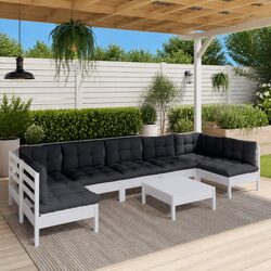 Compact and Comfortable 8 Piece Outdoor Lounge Set