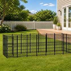 Black Dog Kennel - Quality Outdoor Exercise Run