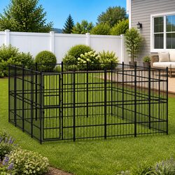 Compact and Durable 14.75 m² Dog Kennel for Outdoors