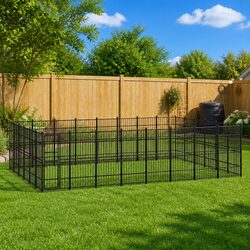 Compact and Sturdy Large Dog Kennel Enclosure