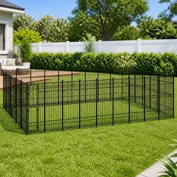 Compact and Durable Outdoor Dog Kennel