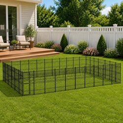 Compact Outdoor Dog Kennel: Durable and Effective