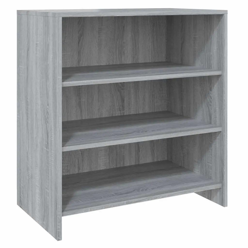 Sideboard Grey 2 Piece Storage Cabinet Buffet Furniture Decor Display Unit
