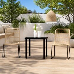 Compact 3 Piece Garden Dining Set for Your Patio