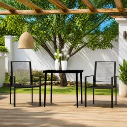 Compact 3-Piece Garden Dining Set for Your Patio