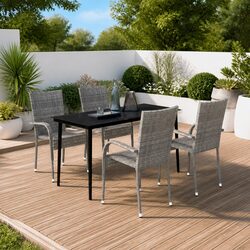 5-Piece Outdoor Dining Set – Simple and Effective