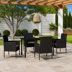 5 Piece Outdoor Dining Set: Stylish and Durable Design