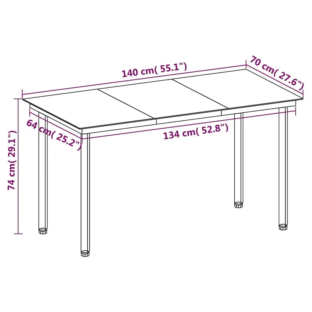 Garden Dining Set for Entertaining