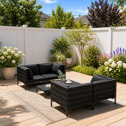 Stylish and Durable 5-Piece Garden Lounge Set for You