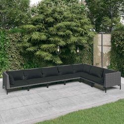7-Piece Lounge Set: Compact and Convenient Outdoor Seating