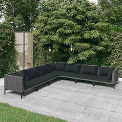Concise 7 Piece Outdoor Lounge Set with Comfort