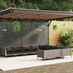 Concise Overview of the 10-Piece Garden Lounge Set