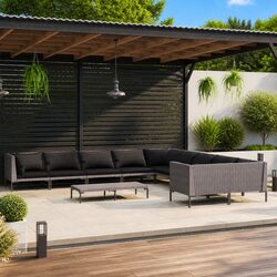 11 Piece Garden Lounge Set: Comfort and Style Combined