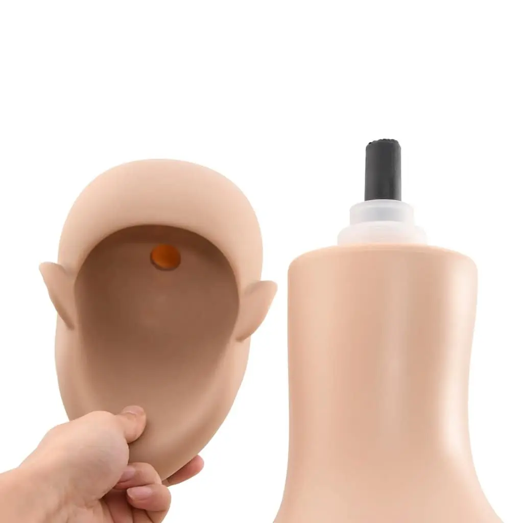Female Mannequin Display Figure Beige 360° Adjustable Head Arms