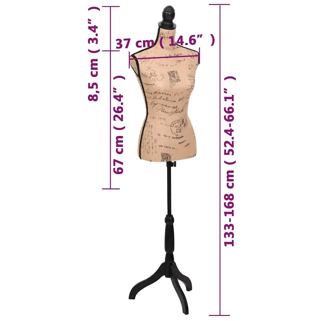 Bust Display Mannequin for Fashion