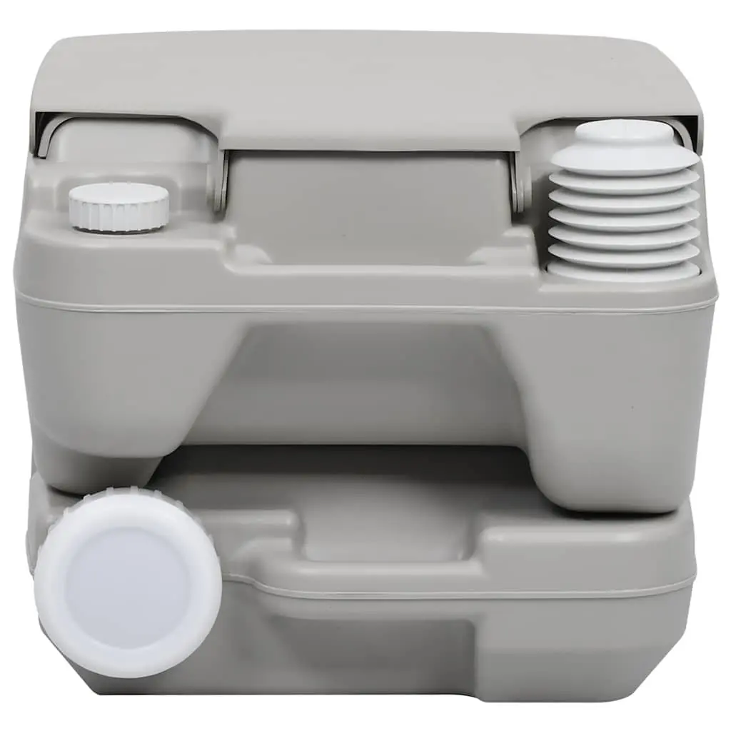 Portable Camping Toilet Grey Outdoor Caravan RV 10L Waste Water Tank Flush