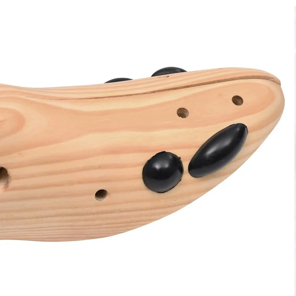 Shoe Trees Brown Size 41-46 Wooden Stretchers Shapers Moisture Absorbing Adjustable Length Width Bunion Plugs