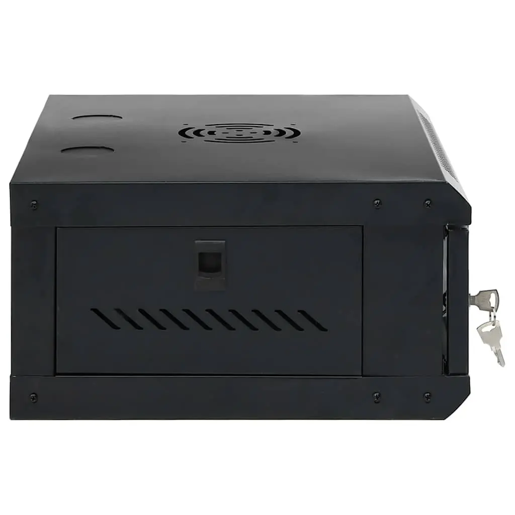 4U Wall Mounted Network Cabinet 19" IP20 53x40x21cm Data Server Rack Enclosure