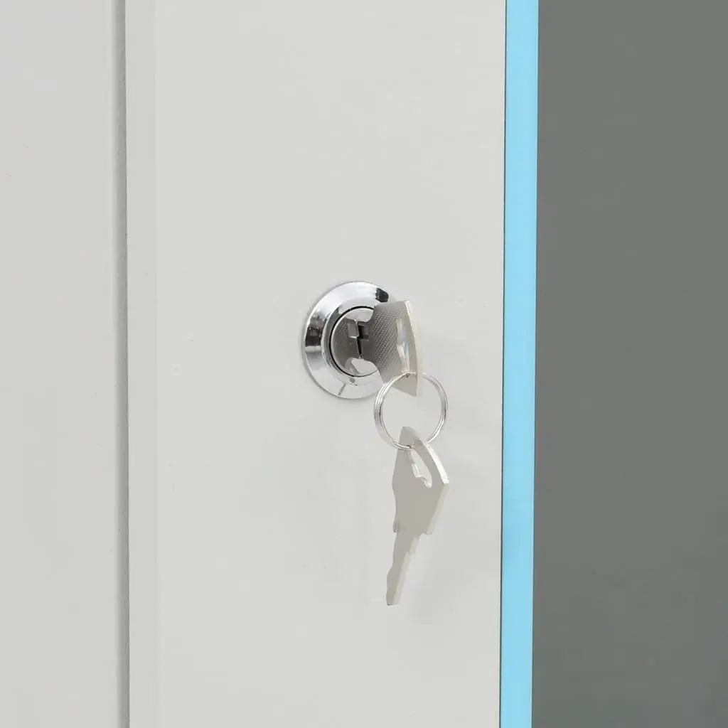 4U Network Cabinet Grey 53x40x21cm Solid Cold-Rolled Steel Wall Mounted or Tabletop Installation