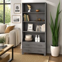 Solid Pine Wood Highboard Cabinet