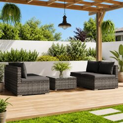 5 Piece Garden Lounge Set: Stylish and Versatile