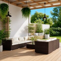 8 Piece Outdoor Lounge Set - Quality and Comfort