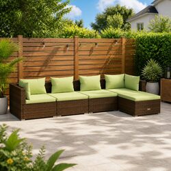 5-Piece Garden Lounge Set: Stylish and Durable