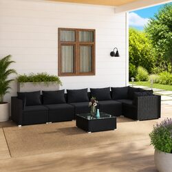 7 Piece Outdoor Lounge Set: Quality and Comfort Combined