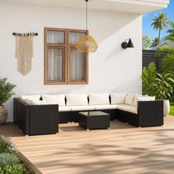 Concise and Chic 10 Piece Modular Lounge Set