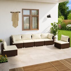 6-Piece Garden Lounge Set for Outdoor Spaces