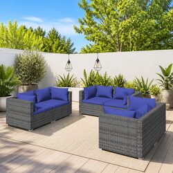 Compact 6 Piece Outdoor Lounge Set for Any Space