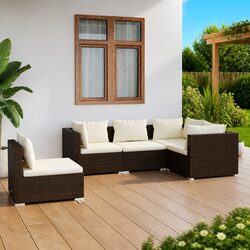 Concise Overview of 5-Piece Garden Lounge Set