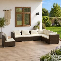 7-Piece Garden Lounge Set - Quality Outdoor Furniture
