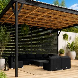 Efficient 9 Piece Lounge Set for Your Outdoor Living