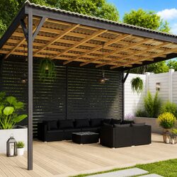 9-Piece Garden Lounge Set – Stylish and Durable