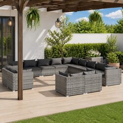 13-Piece Garden Lounge Set: Stylish and Functional