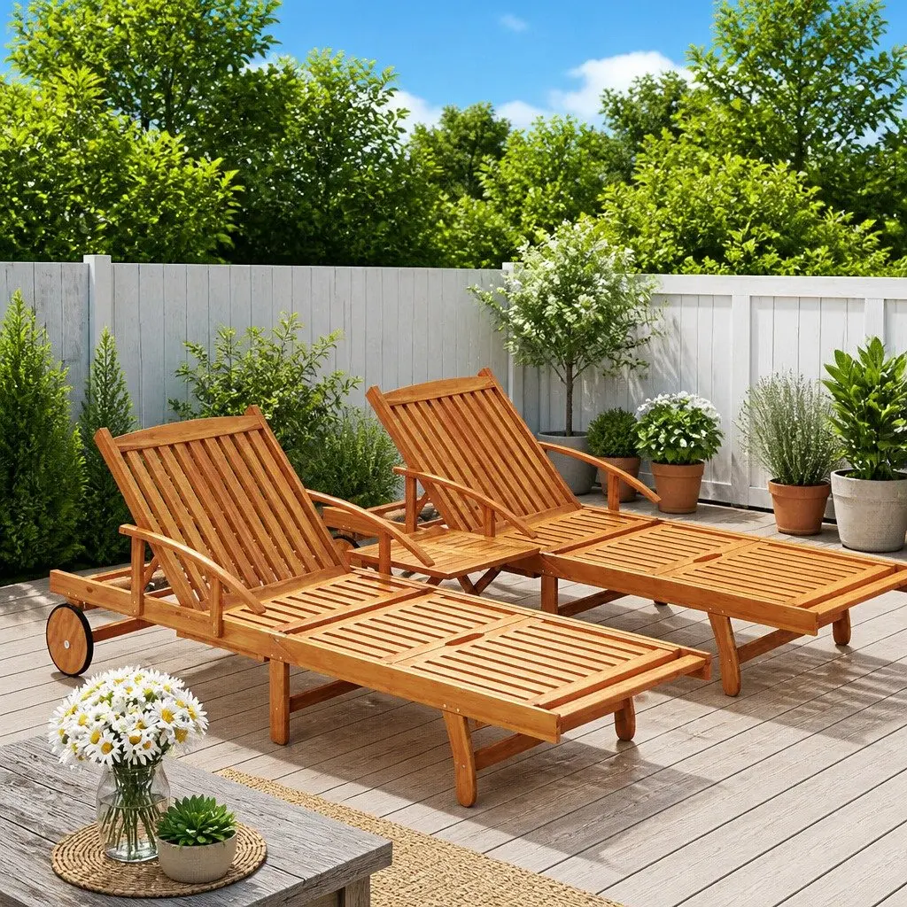 2-Piece Sun Lounger Set
