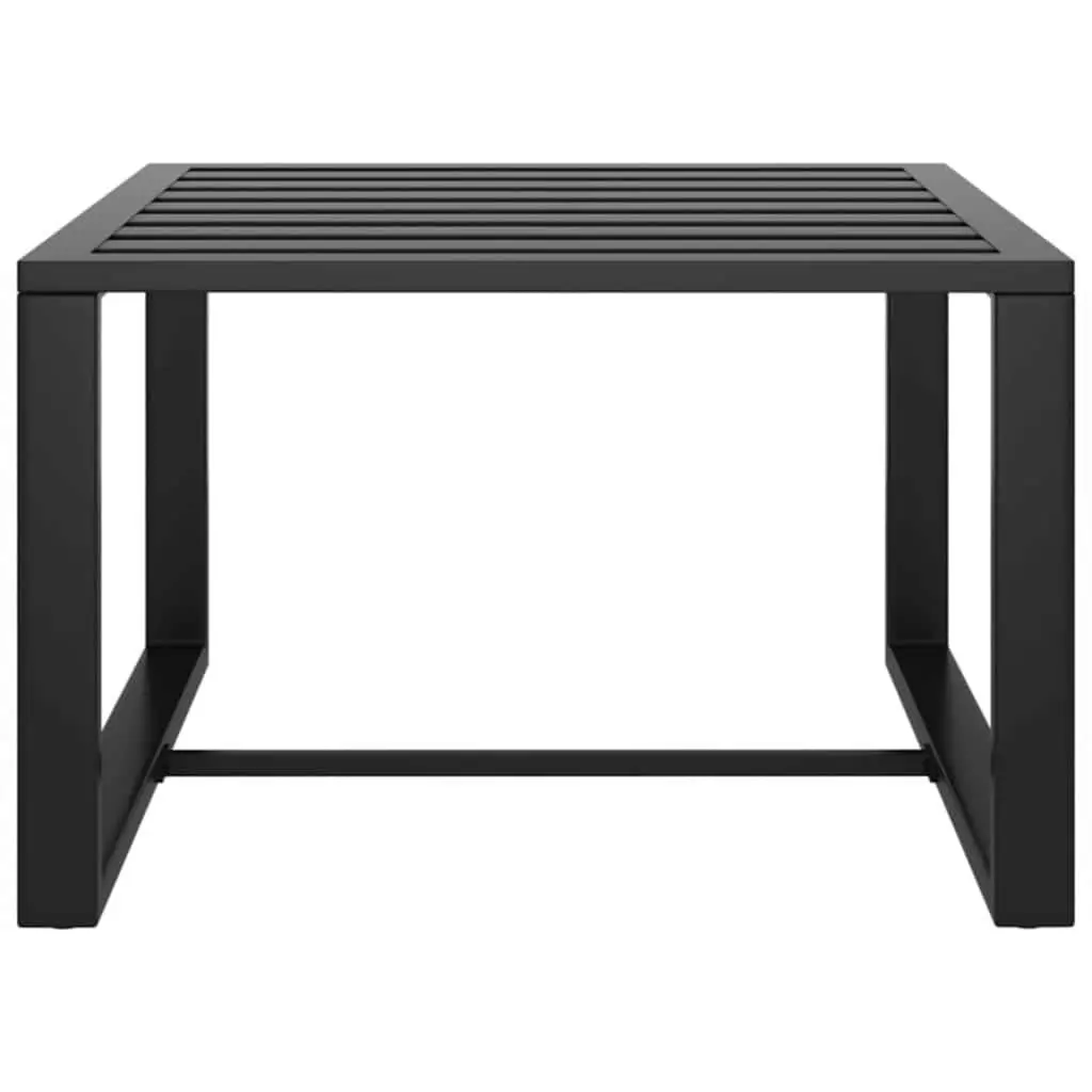 5 Piece Garden Lounge Set Anthracite Modular Outdoor Patio Furniture with Cushions