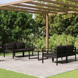 Compact and Efficient 5 Piece Modular Lounge Set