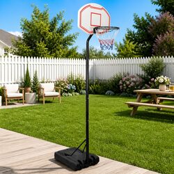 Basketball Stand with Adjustable Height and Easy Movement