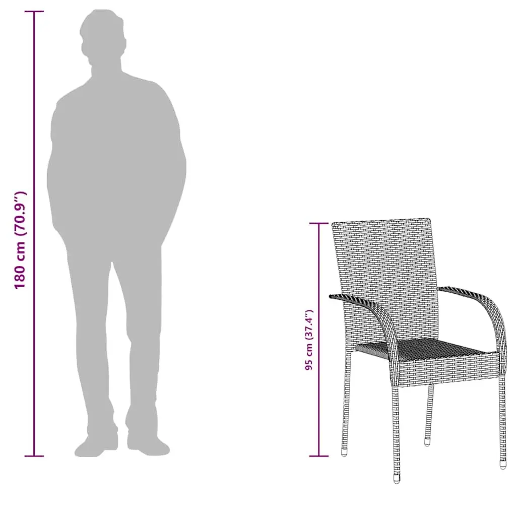 Stackable Outdoor Dining Chairs for Easy Storage